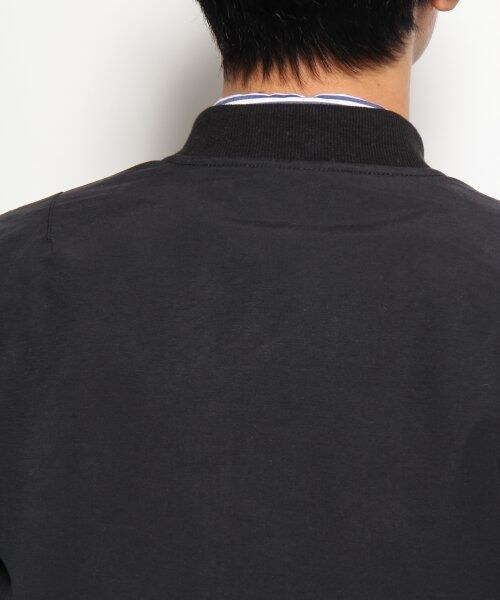 GLOBAL WORK（グローバルワーク）の「リブＺＩＰブルゾン（ジャケット/アウター・メンズ・ブラック09/カーキ78・Ｌ/Ｍ/Ｓ/ＸＬ）」の11枚目の写真