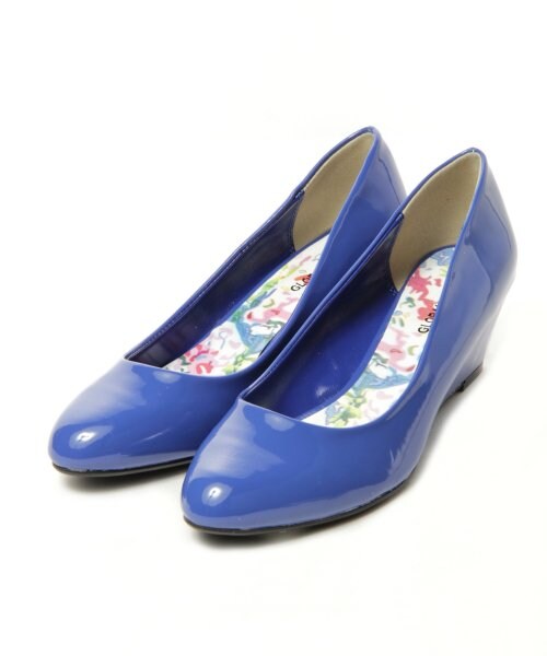 GLOBAL WORK(グローバルワーク)の「ウェッジパンプスSS(シューズ・レディース・ブルー85/ブラック09/オフホワイト05/グリーン75・M(23-23.5cm)/L(24-24.5cm)/S(22-22.5cm))」の4枚目の写真