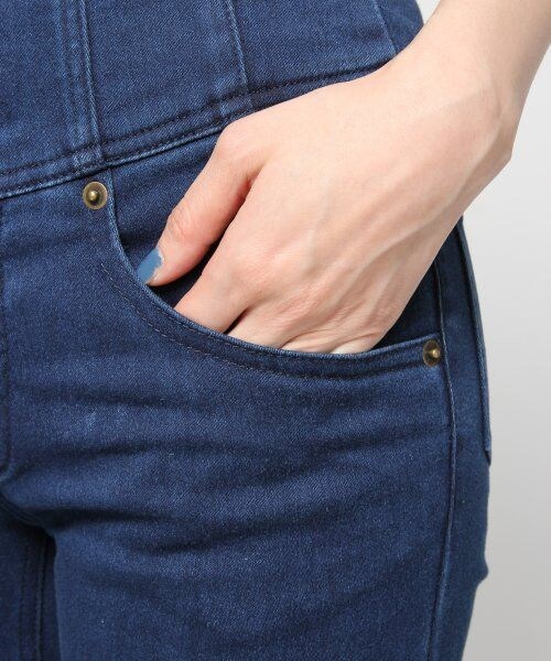 JEANASIS（ジーナシス）の「14SSハイライズデニムスキニー（パンツ・レディース・ネイビー/インディゴブルー/ケミカルウォッシュ・M/S）」の8枚目の写真
