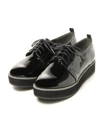 GLOBAL WORK | レースアッププラットシューズ(シューズ)