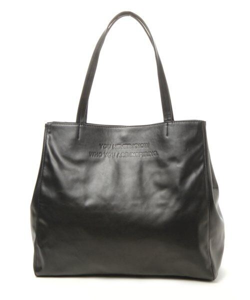 Heather（ヘザー）の「カタオシカラートート（バッグ・レディース・オフホワイト/ピンク/ブラック・ナシ）」の2枚目の写真