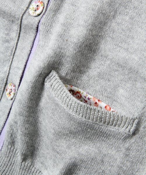 GLOBAL WORK(グローバルワーク)の「【キッズ】クルミボタンカーデ(トップス・キッズ・ネイビー88/ピンク25/グレイ15/イエロー62・L(110~120cm)/M(100~110cm)/S(90~100cm)/XL(120~130cm))」の9枚目の写真