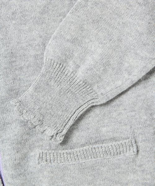 GLOBAL WORK(グローバルワーク)の「【キッズ】クルミボタンカーデ(トップス・キッズ・ネイビー88/ピンク25/グレイ15/イエロー62・L(110~120cm)/M(100~110cm)/S(90~100cm)/XL(120~130cm))」の8枚目の写真