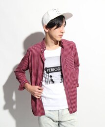 LOWRYS FARM | ギンガムチェックシャツ(トップス)