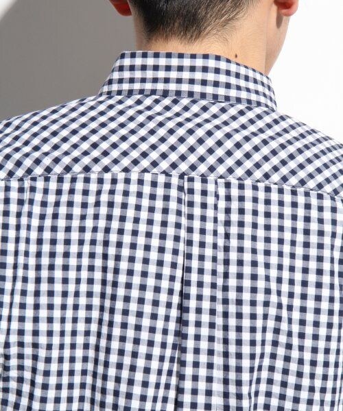 LOWRYS FARM(ローリーズファーム)の「ギンガムチェックシャツ(トップス・メンズ・ネイビー/レッド/ブラック/ブルー・L/M)」の12枚目の写真