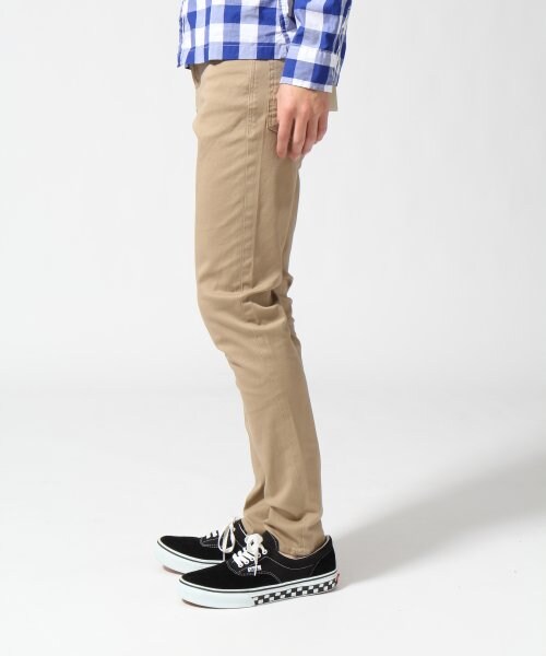 RAGEBLUE（レイジブルー）の「スキニーパンツSS（パンツ・メンズ・グレー/ベージュ/ブラック/ブルー・Ｌ/Ｍ/Ｓ）」の5枚目の写真