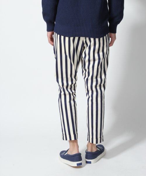 RAGEBLUE（レイジブルー）の「ストレッチガラアンクルパンツ（パンツ・メンズ・ホワイト×ネイビー/カモフラ02/カモフラ01・Ｌ/Ｍ）」の5枚目の写真