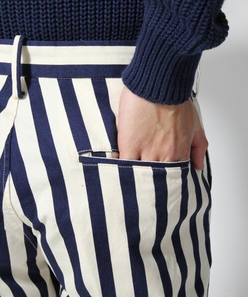 RAGEBLUE（レイジブルー）の「ストレッチガラアンクルパンツ（パンツ・メンズ・ホワイト×ネイビー/カモフラ02/カモフラ01・Ｌ/Ｍ）」の9枚目の写真