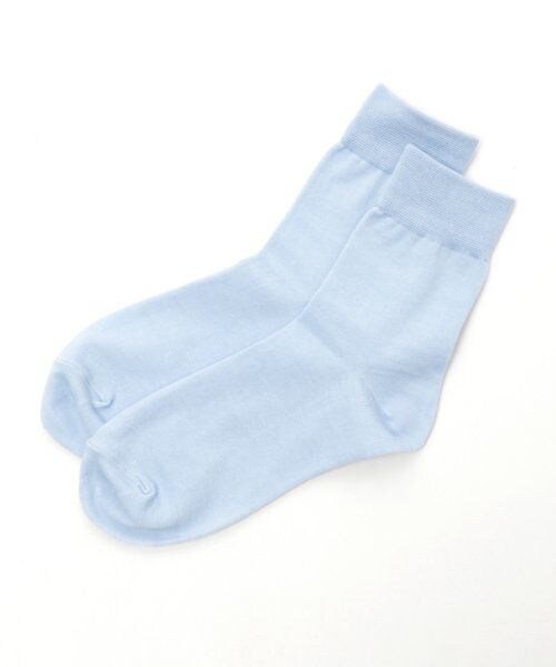 HARE（ハレ）の「ベーシックショートソックス（アクセサリー・レディース・オフホワイト/ブラック/ブルー・ONE SIZE）」の3枚目の写真