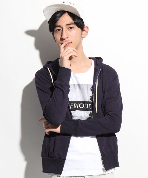 LOWRYS FARM（ローリーズファーム）の「プレーンＰＫＬ／Ｓ（トップス・メンズ・グレー/ネイビー/グリーン/オフ・Ｌ/Ｍ）」の4枚目の写真