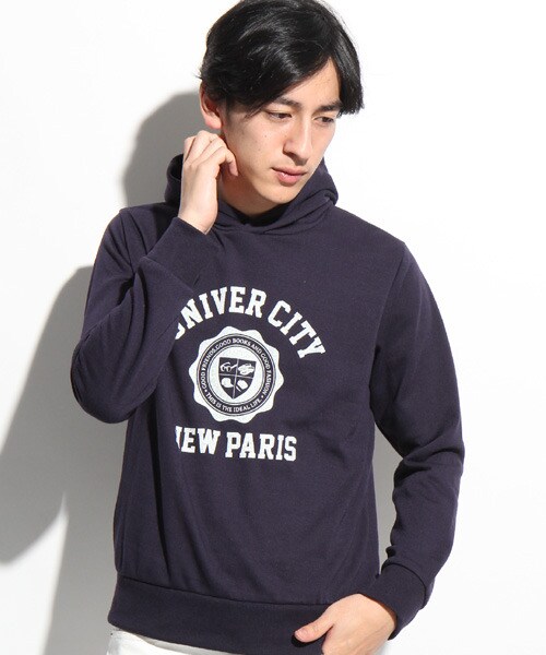 LOWRYS FARM（ローリーズファーム）の「プリントＰＫＬ／Ｓ（トップス・メンズ・グレー/ネイビー/グリーン/オフ・Ｌ/Ｍ）」の4枚目の写真
