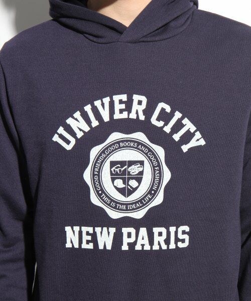 LOWRYS FARM（ローリーズファーム）の「プリントＰＫＬ／Ｓ（トップス・メンズ・グレー/ネイビー/グリーン/オフ・Ｌ/Ｍ）」の7枚目の写真