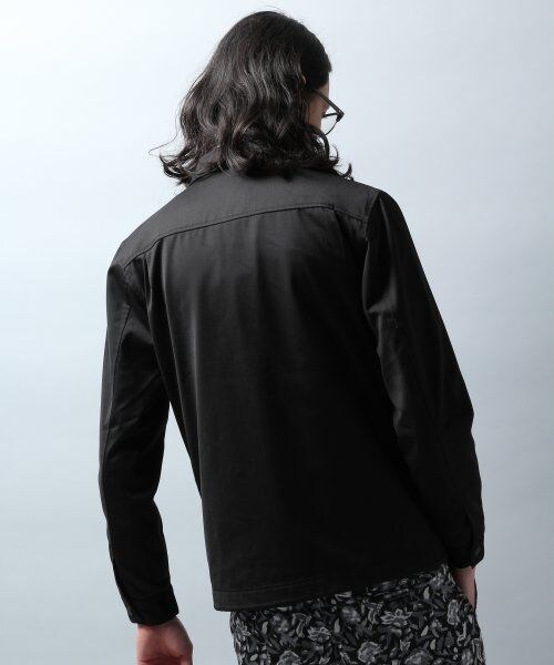 HARE（ハレ）の「ツイルコーチジャケット（ジャケット/アウター・メンズ・ブラック/ブルー・Ｍ/Ｓ）」の5枚目の写真