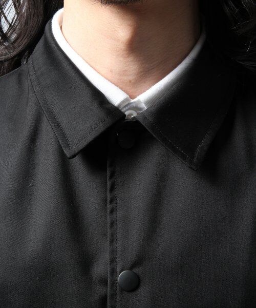 HARE（ハレ）の「ツイルコーチジャケット（ジャケット/アウター・メンズ・ブラック/ブルー・Ｍ/Ｓ）」の7枚目の写真