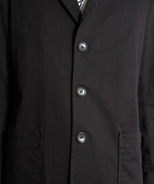 HARE（ハレ）の「ライトチェスターコート（ジャケット/アウター・メンズ・ベージュ/チェック/ブラック/ブルー・Ｌ/Ｍ/Ｓ）」の10枚目の写真