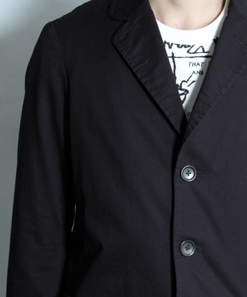 HARE（ハレ）の「ライトチェスターコート（ジャケット/アウター・メンズ・ベージュ/チェック/ブラック/ブルー・Ｌ/Ｍ/Ｓ）」の8枚目の写真