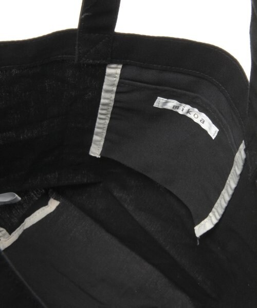 LOWRYS FARM（ローリーズファーム）の「☆新作☆ロゴトートバッグ／Ｍ/mikoa（バッグ・レディース・イエロー/ピンク/ブラック/オフ・ナシ）」の7枚目の写真