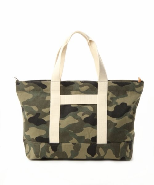 GLOBAL WORK（グローバルワーク）の「キャンバストートバッグ（バッグ・メンズ・ブルー85/カモフラ78/レッド35/イエロー65・ONE SIZE）」の5枚目の写真