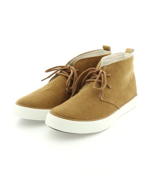 GLOBAL WORK（グローバルワーク）の「チャッカスニーカー（シューズ・メンズ・ネイビー88/カモフラ78/ベージュ52/ピンク25/ブラウン58・Ｌ(27～27.5cm)/Ｍ(26～26.5cm)/Ｓ(25～25.5ｃｍ））」の2枚目の写真