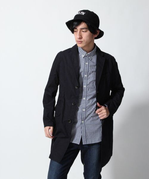 RAGEBLUE（レイジブルー）の「ウェザーチェスターコート（ジャケット/アウター・メンズ・ネイビー/ベージュ・Ｌ/Ｍ）」の2枚目の写真