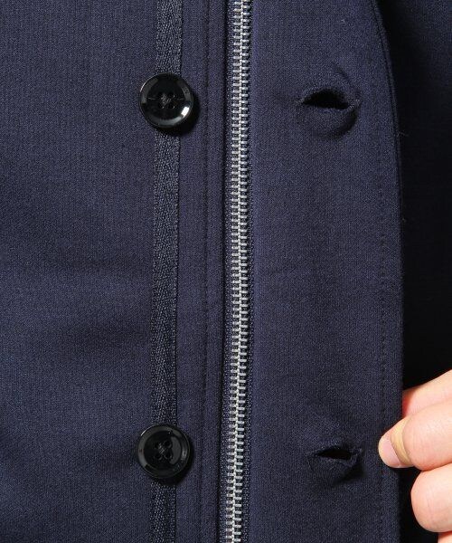 RAGEBLUE（レイジブルー）の「カットフハクフードジャケット（ジャケット/アウター・メンズ・グレー/ネイビー/グリーン/ブルー・Ｌ/Ｍ）」の12枚目の写真