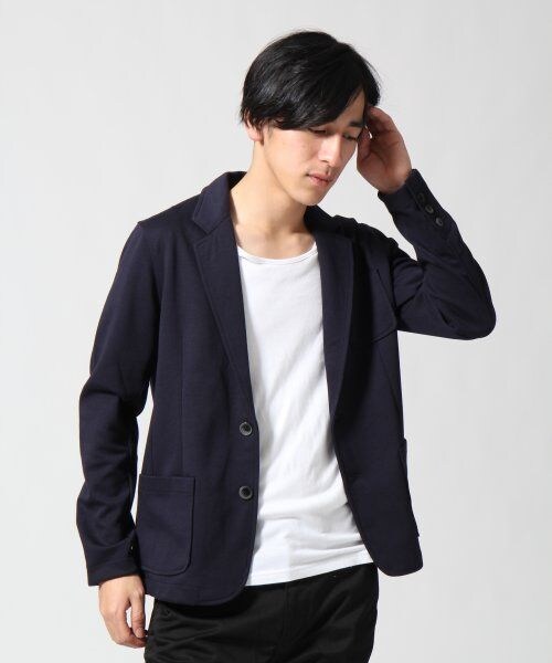 RAGEBLUE(レイジブルー)の「カットフハクテーラードジャケット(ジャケット/アウター・メンズ・グレー/ネイビー/ブラック/グリーン・L/M)」の4枚目の写真