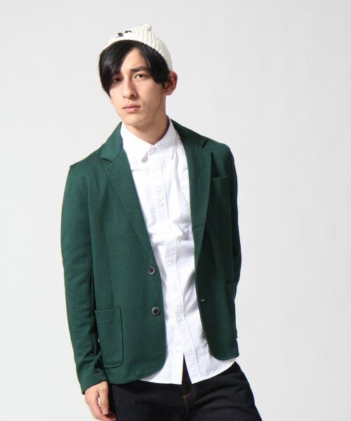 RAGEBLUE(レイジブルー)の「カットフハクテーラードジャケット(ジャケット/アウター・メンズ・グレー/ネイビー/ブラック/グリーン・L/M)」の3枚目の写真