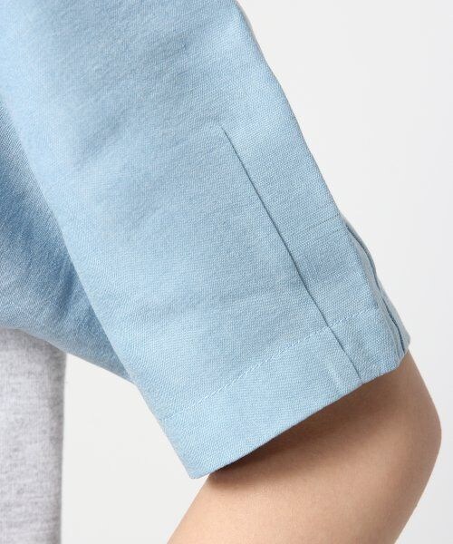 JEANASIS（ジーナシス）の「デニムハイショクワンピース（ワンピース/ドレス・レディース・BLK/GRY5・FREE）」の7枚目の写真