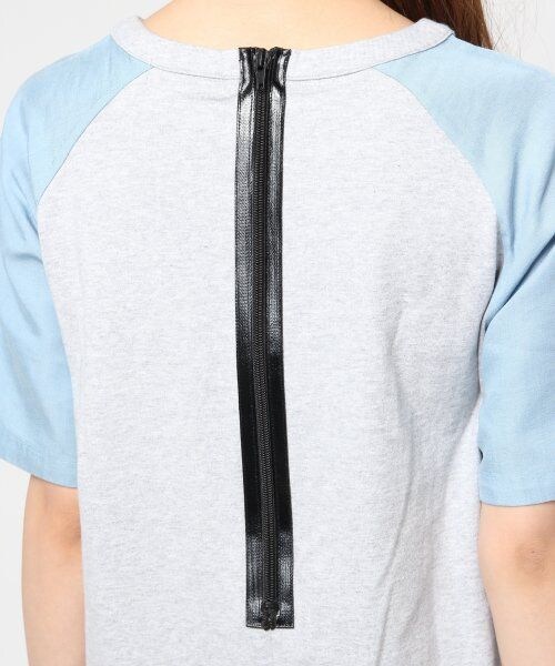 JEANASIS（ジーナシス）の「デニムハイショクワンピース（ワンピース/ドレス・レディース・BLK/GRY5・FREE）」の11枚目の写真