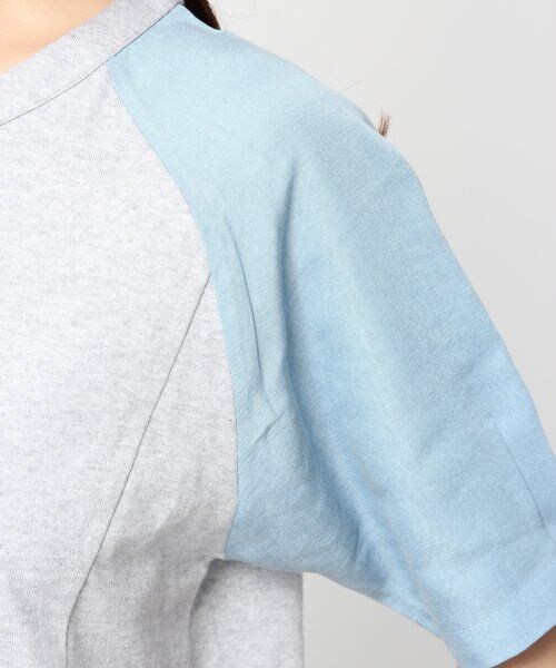 JEANASIS（ジーナシス）の「デニムハイショクワンピース（ワンピース/ドレス・レディース・BLK/GRY5・FREE）」の6枚目の写真