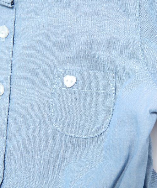 GLOBAL WORK(グローバルワーク)の「【キッズ】ストライプキリカエワンピース(ワンピース/ドレス・キッズ・ホワイト05/ブルー82・L(110~120cm)/M(100~110cm)/S(90~100cm)/XL(120~130cm))」の6枚目の写真