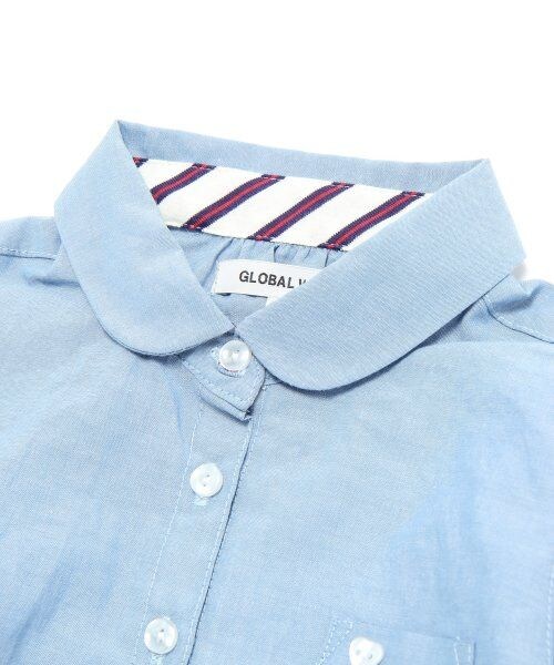 GLOBAL WORK(グローバルワーク)の「【キッズ】ストライプキリカエワンピース(ワンピース/ドレス・キッズ・ホワイト05/ブルー82・L(110~120cm)/M(100~110cm)/S(90~100cm)/XL(120~130cm))」の4枚目の写真