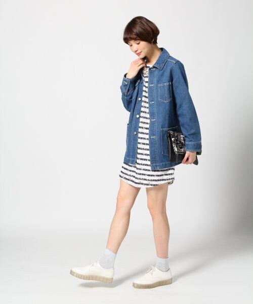 LEPSIM（レプシィム）の「【WEB先行予約】クリアヒールアツゾコシューズ（シューズ・レディース・ブラック/ホワイト・Ｌ（24-24.5）/Ｍ（23-23.5））」の4枚目の写真