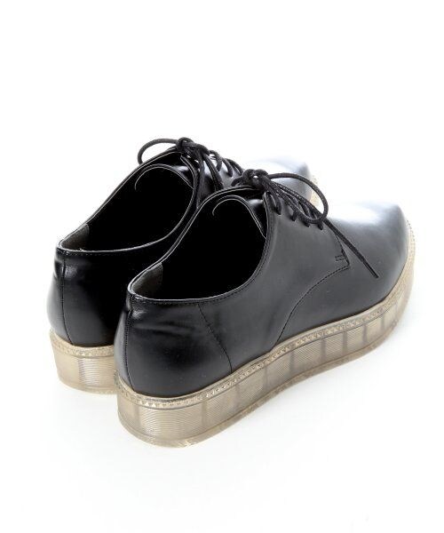 LEPSIM（レプシィム）の「【WEB先行予約】クリアヒールアツゾコシューズ（シューズ・レディース・ブラック/ホワイト・Ｌ（24-24.5）/Ｍ（23-23.5））」の8枚目の写真