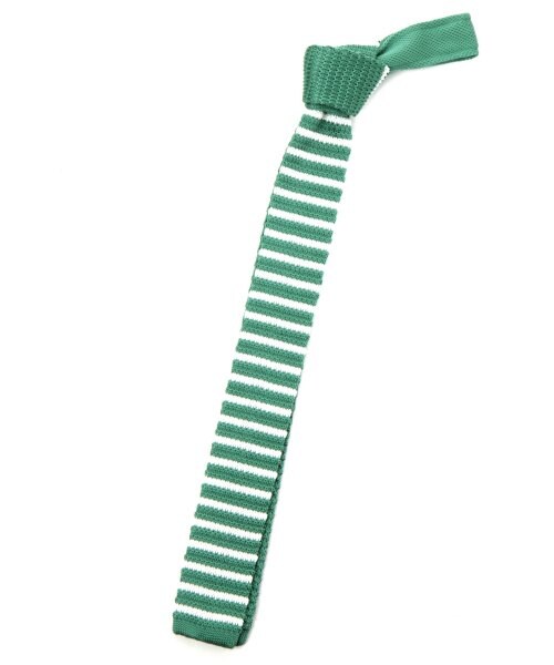 RAGEBLUE（レイジブルー）の「ニットタイSS（アクセサリー・メンズ・ネイビー/ワイン/ブルー/ボーダーネイビー・ONE SIZE）」の4枚目の写真