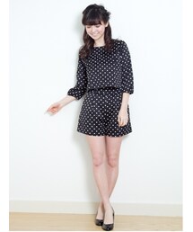 EARTH セットアップ earth music&ecology トレーナー スウェット ハーフZIP