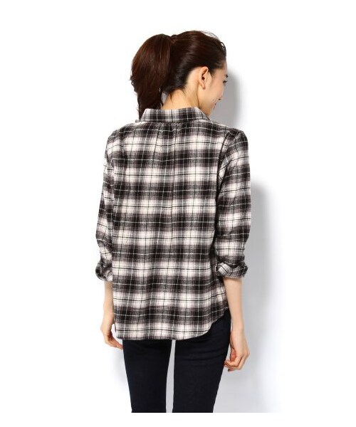 Spick&Span Noble（スピック＆スパンノーブル）の「チェックシャツ（シャツ・レディース・ブルーベース・フリー）」の4枚目の写真