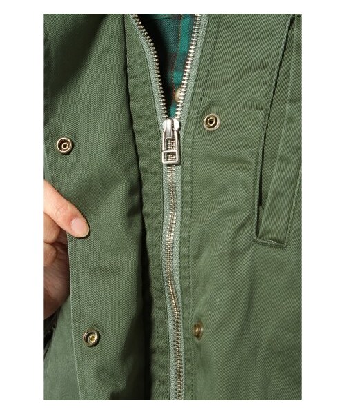SLOBE IENA(スローブイエナ)の「フードミリタリーブルゾン(その他ブルゾン・レディース・カーキ/サックスブルー/ナチュラル・フリー)」の13枚目の写真