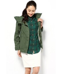 SLOBE IENA | フードミリタリーブルゾン(ジャケット/アウター)