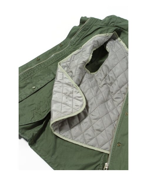 SLOBE IENA(スローブイエナ)の「フードミリタリーブルゾン(その他ブルゾン・レディース・カーキ/サックスブルー/ナチュラル・フリー)」の16枚目の写真