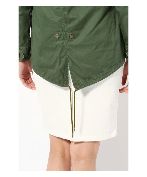 SLOBE IENA(スローブイエナ)の「フードミリタリーブルゾン(その他ブルゾン・レディース・カーキ/サックスブルー/ナチュラル・フリー)」の14枚目の写真