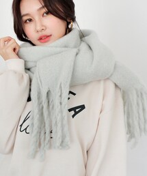 DHOLIC | ソフトフリンジロングマフラー(マフラー)