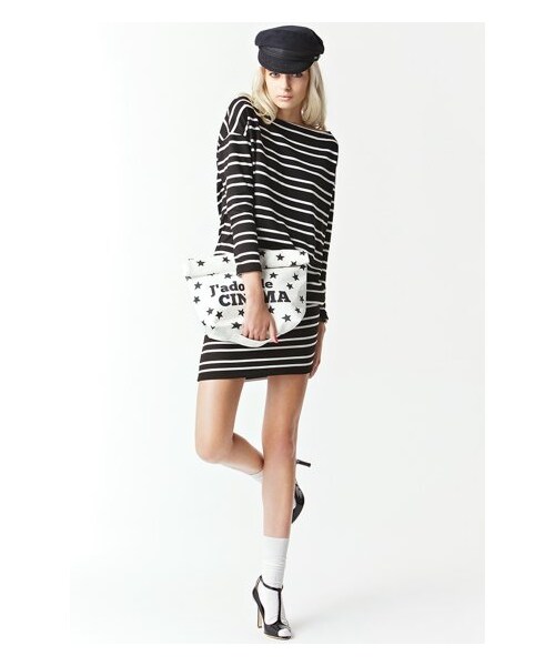 Deuxieme Classe（ドゥーズィエムクラス）の「BLUEBIRD BOULEVARDキャンバス 星柄クラッチバッグ（トートバッグ・レディース・ホワイト・フリー）」の11枚目の写真