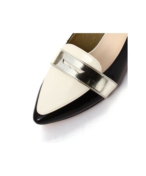 LE TALON（ルタロン）の「◆ Le Talon GRISE◆ポインテッドローファー（その他シューズ・レディース・シルバー/ブラック・35.5/36/36.5/37/37.5/38）」の5枚目の写真