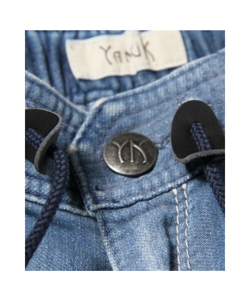 YANUK(ヤヌーク)の「デニム風 紐付きパンツ(14SS) Lounge Pants(パンツ・レディース・ブルー・XS size/S size)」の10枚目の写真
