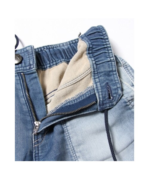 YANUK(ヤヌーク)の「デニム風 紐付きパンツ(14SS) Lounge Pants(パンツ・レディース・ブルー・XS size/S size)」の9枚目の写真