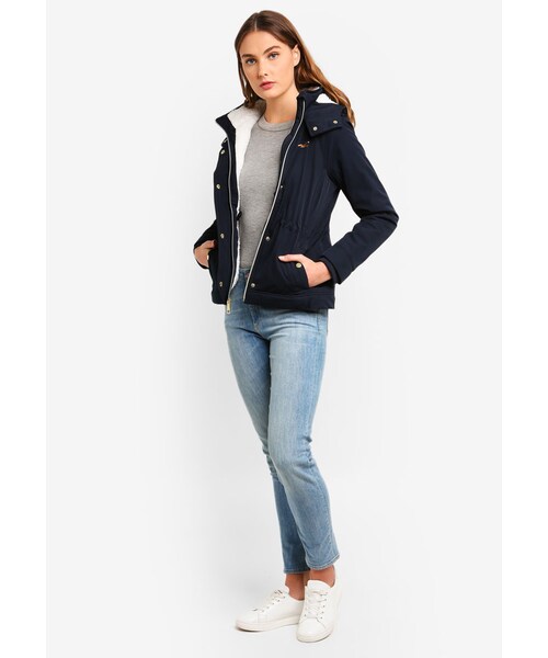 hollister womens all weather jacket