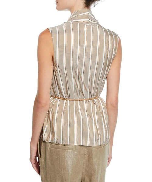 ブルネロクチネリ ドッキングシャツ カットソー コットン ベージュ 三越伊勢丹 | BRUNELLO CUCINELLI/ブルネロ クチネリ_Women通販
