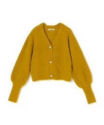 GRL | パールボタンシャギーニットカーディガン(カーディガン/ボレロ)