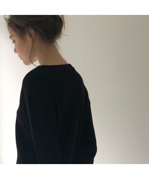 Handmade(ハンドメイド)の「round shape pierce clear(ピアス(両耳用)・レディース・その他)」の4枚目の写真